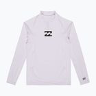 Billabong Waves All Day white children's swimming longsleeve