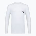 Men's swimming longsleeve Quiksilver DNA Bubble Logo white