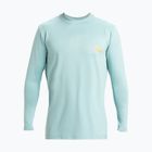 Men's swimming longsleeve Quiksilver DNA Bubble Logo aquifer