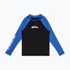 Quiksilver Everyday UPF50 black/nebulas blue children's swimming longsleeve