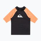 Children's swim top Quiksilver Everyday UPF50 black/melon