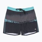 Men's Quiksilver Everyday Half Jam 16" black wordblock swim shorts