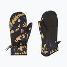 Children's snowboard gloves Roxy Jetty Mitt fennel seed/big flower rg