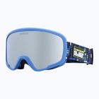 Children's snowboard goggles Quiksilver Shredder 3D check/clux ml silver