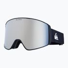 Men's snowboard goggles Quiksilver Storm MG black/ black clux ml silver