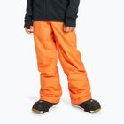 Children's snowboard trousers Quiksilver Estate orange peel