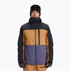 Men's snowboard jacket Quiksilver Sycamore Block 20K dark ivy