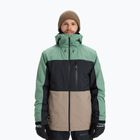 Men's snowboard jacket Quiksilver Sycamore Block 20K dark ivy