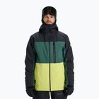Men's snowboard jacket Quiksilver Sycamore Block 20K dark ivy