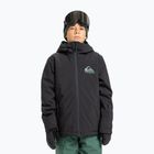 Children's snowboard jacket Quiksilver Mission true black