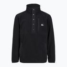 Children's fleece sweatshirt Quiksilver No Destination Half Zip black