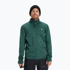 Men's snowboard sweatshirt Quiksilver Steep Point Full Zip Fleece trekking green