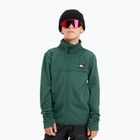 Children's snowboard sweatshirt Quiksilver Steep Point Full Zip trekking green