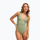 Women's one-piece swimsuit ROXY Elongated oil green