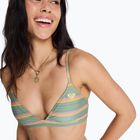 Swimsuit top ROXY Ocean Dreamer Fixed Tri oil green say it with stripes