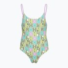 Children's one-piece swimsuit ROXY Letter Up oil green letter up