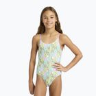 Children's one-piece swimsuit ROXY Letter Up oil green letter up