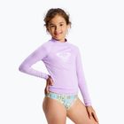 Children's swimming longsleeve ROXY Whole Hearted crocus petal