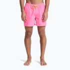 Men's swim shorts Quiksilver Everyday Solid Volley 15" pink lemonade
