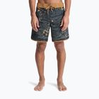 Men's swim shorts Quiksilver Surfsilk Scallop 18" black sundown