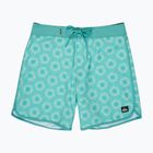 Men's swim shorts Quiksilver Surfsilk Scallop 18" aqua ocean mayhem