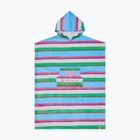 Women's poncho ROXY Stay Magical Printed cloud dancer classic stripe