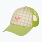 Women's baseball cap ROXY Beautiful Morning cloud dancer swell plaid