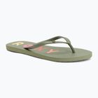Women's flip-flops ROXY Sandy III oil green