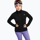 Women's fleece sweatshirt ROXY Snowstride Full Zip true black