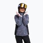 Children's snowboard jacket ROXY Snowflare true black wildin out rg