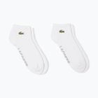 Lacoste men's socks RA2653 2 pairs white/white