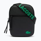 Lacoste men's sachet NH4679TX jacquard webbing noir