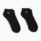 Lacoste men's socks RA2653 2 pairs black/black