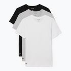 Men's T-shirt Lacoste TH9007 3-pak white/silver chine/black