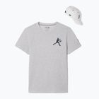 Men's tennis shirt Lacoste TH1044 silver chine/navy blue