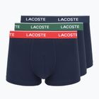 Men's boxers Lacoste 5H12997 3 pairs navy blue/green/red/navy blue