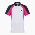 Men's Tennis Shirt Lacoste Polo DH8963 white/malva black