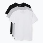 Men's T-shirt Lacoste TH9010 3-pak white/silver chine/black
