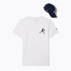 Men's tennis shirt Lacoste TH1044 white/navy blue