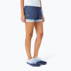 Lacoste women's tennis shorts GF8598 navy blue/delphinium