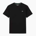 Men's tennis shirt Lacoste TH0003 black/lamb's lettuce