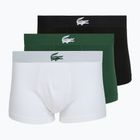 Men's boxers Lacoste 5H5441 3 pack white/green/black
