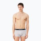 Men's boxers Lacoste 5H1300 3 pack silver chine/flagstone/black