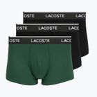 Men's boxers Lacoste 5H1300 3 pack black/green