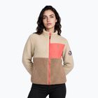 Women's fleece sweatshirt Aulp Vista Sherpa taupe 1