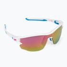 Julbo Aero Spectron 3Cf matt white/blue/pink cycling glasses J4831110