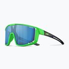 Julbo Fury S Spectron 3Cf matt fluorescent green/black children's cycling glasses J5501116