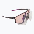 Sunglasses Julbo Edge Reactiv High Contrast shiny translu black/purple