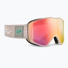 Ski goggles Julbo Cyrius X Reactive High Contrast beige/flash red