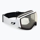 Ski goggles Julbo Hit OTG Reactiv High Contrast white/black/flash purple
